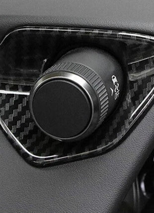 Driving Mode Switch Button Cover Ring For Lexus UX200 250h 2019-23 Carbon Fiber
