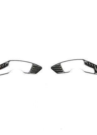 Steering Wheel Shift Paddle Trim For Lexus IS300 350 2014-2019 Real Carbon Fiber