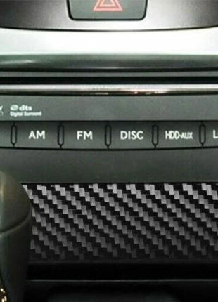 Console AC Button Control Frame For Lexus GS350 450h 2007-2011 Real Carbon Fiber