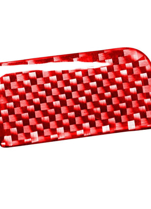Red Carbon Fiber Rear Storage Box Locker Trim Cover For Nissan 350z 2003-2005
