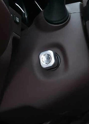 Steering Wheel Adjust Button Cover For Lexus RX350 450h 2016-2019 Matte Silver