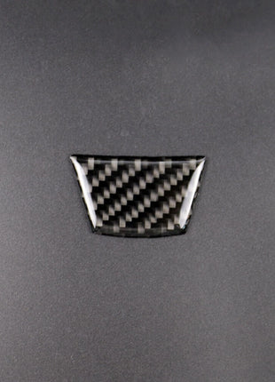 For Bmw 3 Series E90 E92 2005-12 Carbon Fiber Interior Steering Wheel Cover Trim