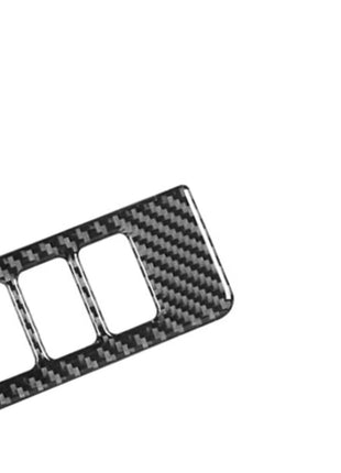 Rearview Mirror Tcs Control Button Trim Carbon Fiber For Nissan Quest 2004-2006