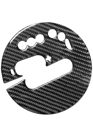 Carbon Fiber Interior Transmission Panel Cover Trim For 2009-2020 Nissan 370z