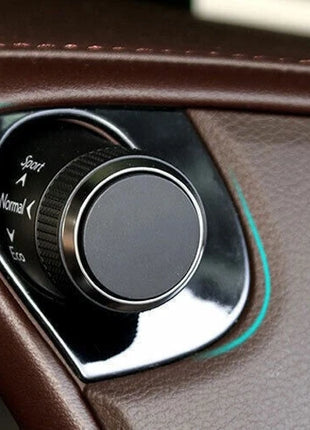 Console Driving Mode Button Ring For Lexus ES250 300h 350 2019-2023 Black Steel