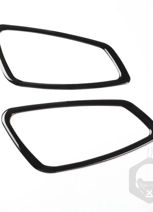 Black Interior Door Handle Bowl Ring Trim For Bmw 3 Series E90 E92 E93 2005-2012