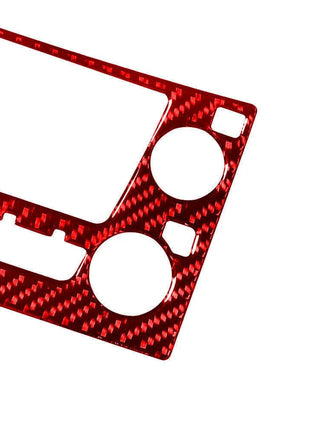 For Lexus RX300 1998-2003 Red Carbon Fiber Center Console Radio Control Cover