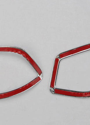 Silver Abs Dashboard Air Vent Outlet Trim For Bmw 3 4 Series 3gt F30 F34 2013-19