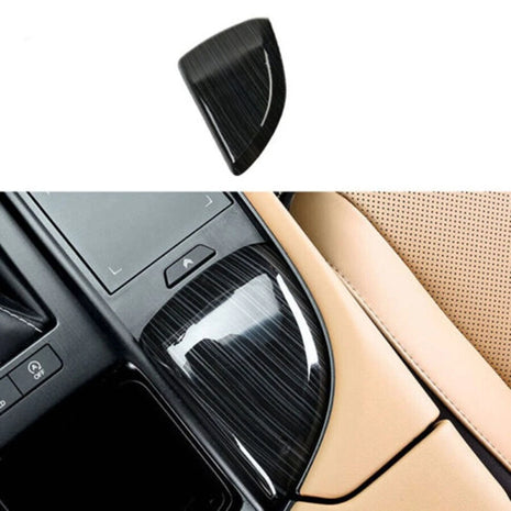 1pc Abs Brush Black Central Gear Shift Cover Trim For Lexus Es250 300h 350 19-22