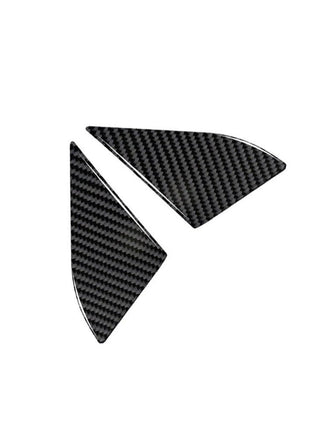 2x Carbon Fiber Front Door Triangle Cover Trim For Nissan Altima 2013-2015 Typeb