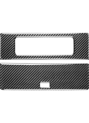 Carbon Fiber DVD Storage Box Decorative Trim Cover Fit For Nissan 350Z 2003-2009