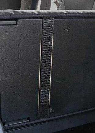 Black PU Leather Central Console Armrest Box Cover For Lexus NX 350 350h 2022-23