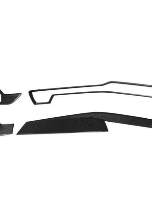 Dry Carbon Fiber Full Set Interior Accessories Kit Trim For BMW X5 G05 LCI 2024+