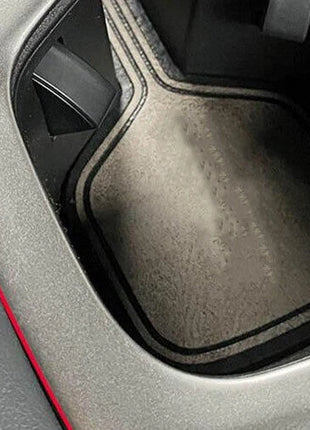 Rear Drinking Glass Panel Cover Trim For Lexus NX250 350 2022-2023 Silver Steel
