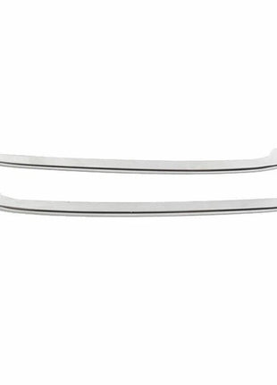 2P Chrome Steel Rear Bumper Molding Strip Cover Trim For Lexus NX250 350 2022-23
