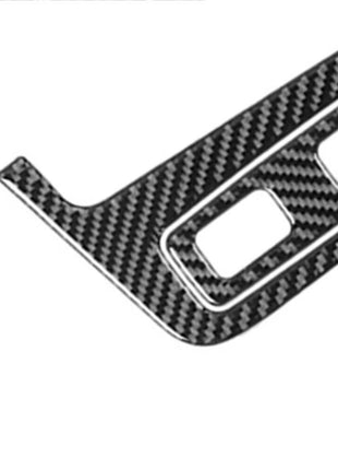 4Pcs Seat Heating Button Trim Cover Carbon Fiber For Nissan Quest 2004-2006