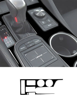 Gloss Black Gear Shift Panel Cover Trim For Lexus RC300 350 200T 2015-2020