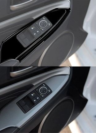 Gloss Black Door Window Control Cover Trim For Lexus RC300 350 200T 2015-2020