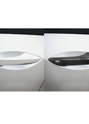 Dry Carbon Fiber Exterior Door Handle Cover Trim for Lexus RC 300 350 RC F 15-22