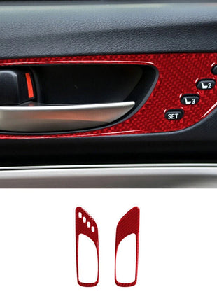Red Carbon Fiber Interior Full Set Cover Trim For Lexus RC300 350 200T 2015-2020