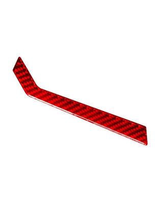 Red Carbon Fiber Driver Side Air Vent Above Cover Trim For Nissan Altima 2019-22
