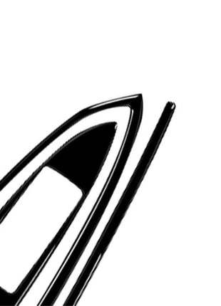 Gloss Black Door Window Control Cover Trim For Lexus RC300 350 200T 2015-2020