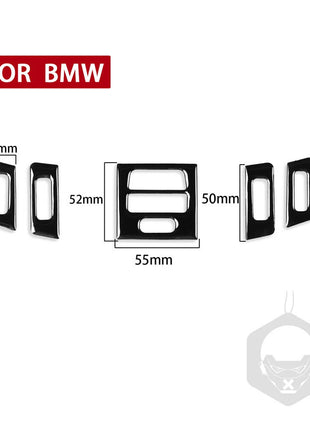 black Air Conditioner Outlet Vent Cover For Bmw 3 Series E90 E92 E93 2005-2012