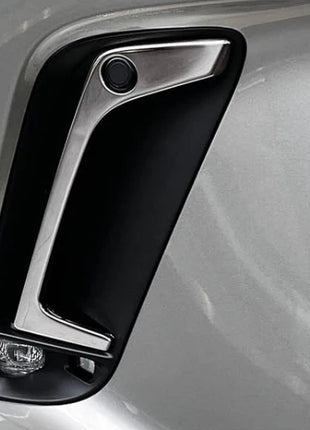 For Lexus RX 350 350h 500h 2023-24 Chrome Steel Front Fog Light Lamp Strip Trim
