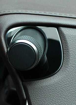 Console Driving Mode Button Ring For Lexus ES250 300h 350 2019-2023 Black Steel