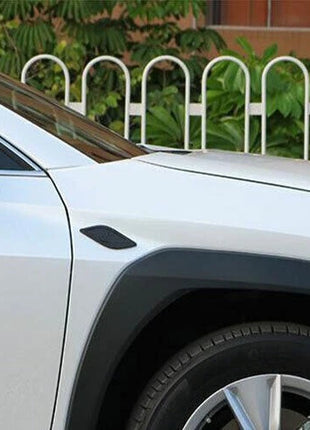 For Lexus NX250 350 2022-23 Carbon Fiber Style Front Side Door Fender Cover Trim