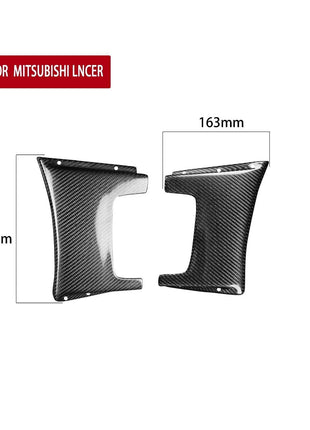 Carbon Fiber Side Fender Vent Cover For Mitsubishi Lancer Evolution EVO 7/8/9th