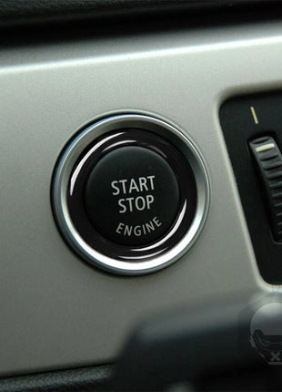 Black Engine Start Stop Button Cover For Bmw 3 Series E90 E92 E93 Z4 E89 2009-12