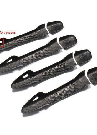 Real Carbon Fiber Exterior Door Handle Cover Trim Fit For Lexus IS250 F Sport