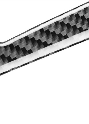 2Pcs Carbon Fiber Watercup Strip Decorative Cover Trim For Volvo V60 2010-2017