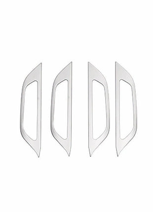 For Lexus NX250 350 2022-2023 Silver Steel Inner Door Handle Frame Cover Trim 4P