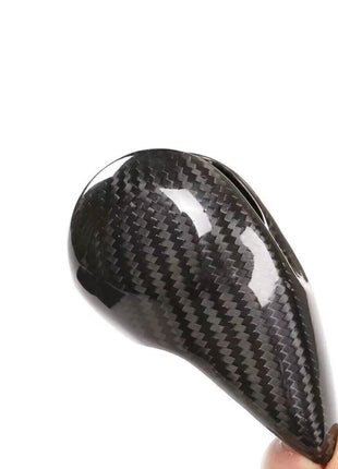 Dry Carbon Fiber Console Gear Shift Knob Cover Trim For Porsche Macan 2015-up