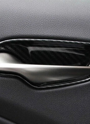 Interior Door Handle Bowl Cover Trim For Lexus UX200 250h 2019-2023 Carbon Fiber