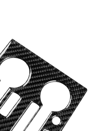 Carbon Fiber Console Control Panel Cover Trim For Nissan Gt-r R35 2008-2016