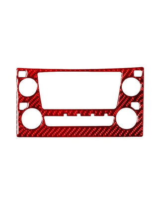 For Lexus RX300 1998-2003 Red Carbon Fiber Center Console Radio Control Cover