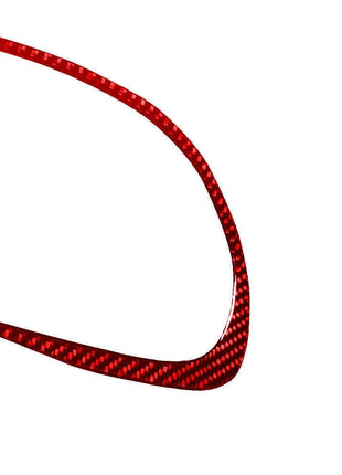 Red Carbon Fiber Interior Speedometer Cover Trim For Lexus RX300 1998-2003 TypeB