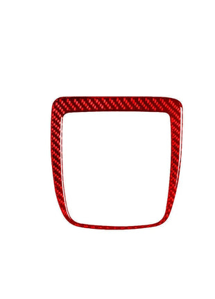 5Pcs Red Carbon Fiber Interior Central Console Cover Trim For Lexus RX300 Type A