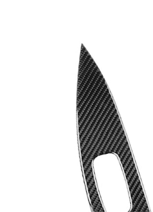 4X Carbon Fiber Door Window Control Panel Cover Trim For Nissan Rogue 2014-2016