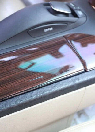 2X Peach Wood Grain Center Console Water Cup Holder For Lexus RX350 450h 2009-15
