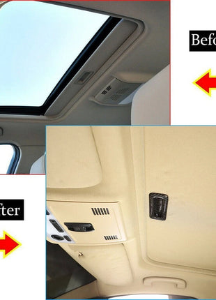 Carbon Abs Car Skylight Handle Trim For Bmw 1 3 Series E81 2007-11 E90 2005-2012