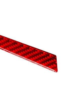 Red Carbon Fiber Driver Side Air Vent Above Cover Trim For Nissan Altima 2019-22