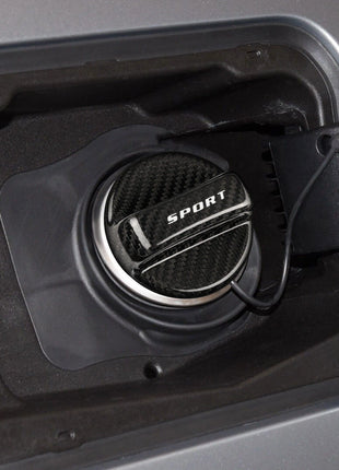 Carbon Fiber Cap Fuel Filler Tank Cover For Lexus IS200 IS300 AWD IS350 F Sport
