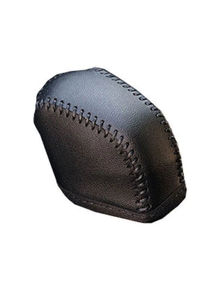 Black Leather Central Console Gear Shift Knob Cap Trim For Lexus NX250 350 22-23