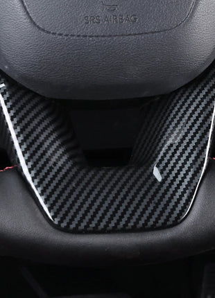 Carbon Fiber Steering Wheel Button Decor Cover Trim For Lexus NX250 350 2022-20