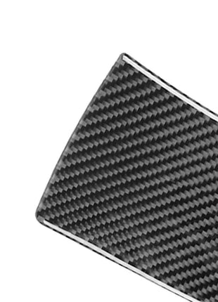 Carbon Fiber Front  Reading Light Panel Cover Trim For Nissan Rogue 2014-2016
