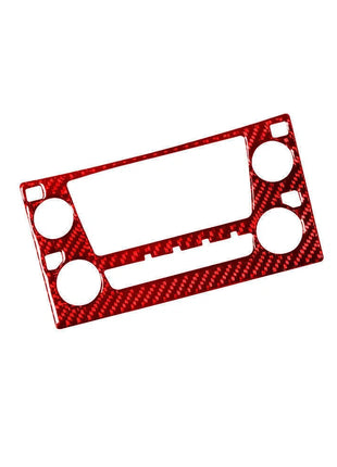 For Lexus RX300 1998-2003 Red Carbon Fiber Center Console Radio Control Cover